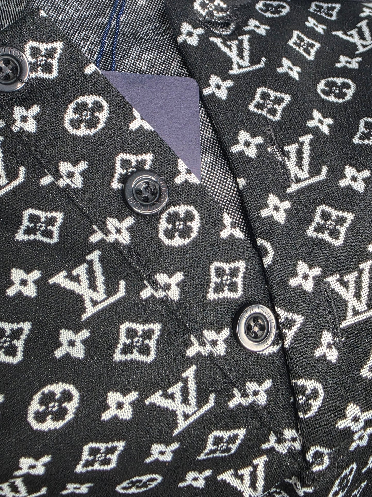 LV Logo Polo Shirt