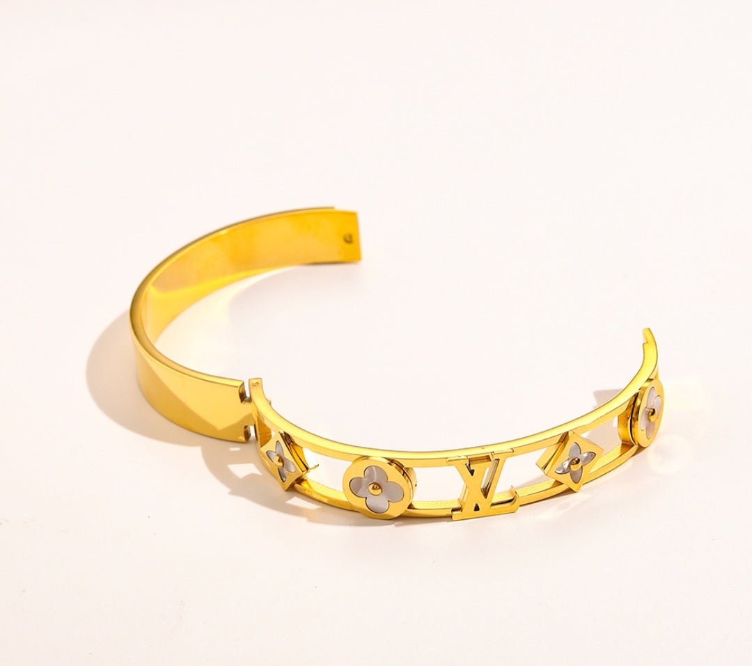 LV Hinged Bangle Collection