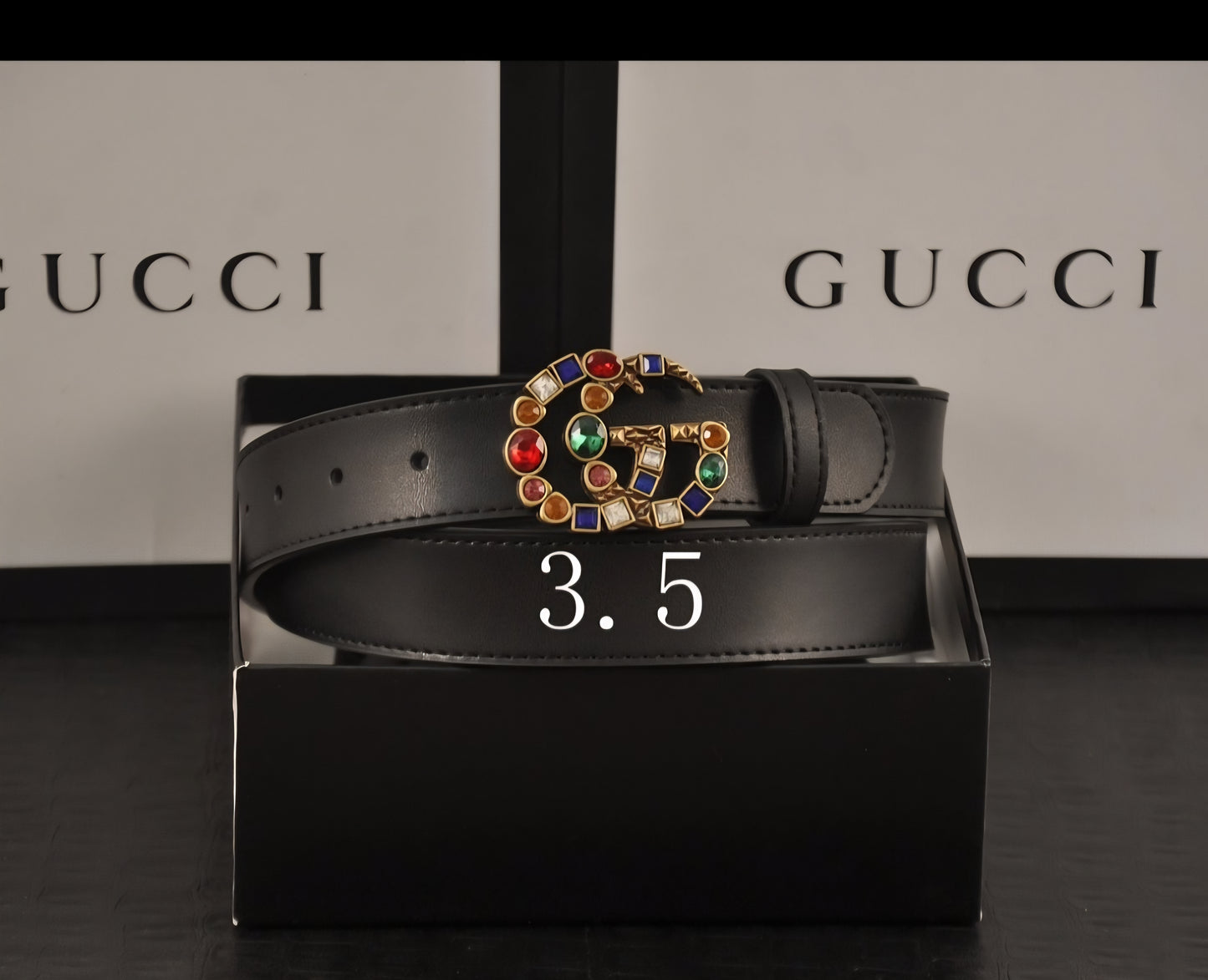 GG Multi Stone Buckle Belt