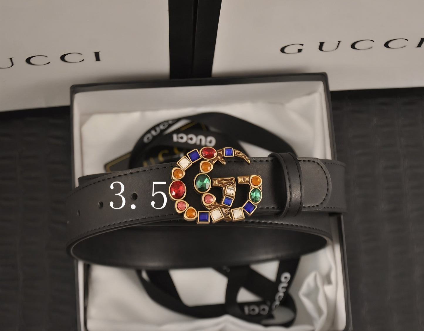 GG Multi Stone Buckle Belt