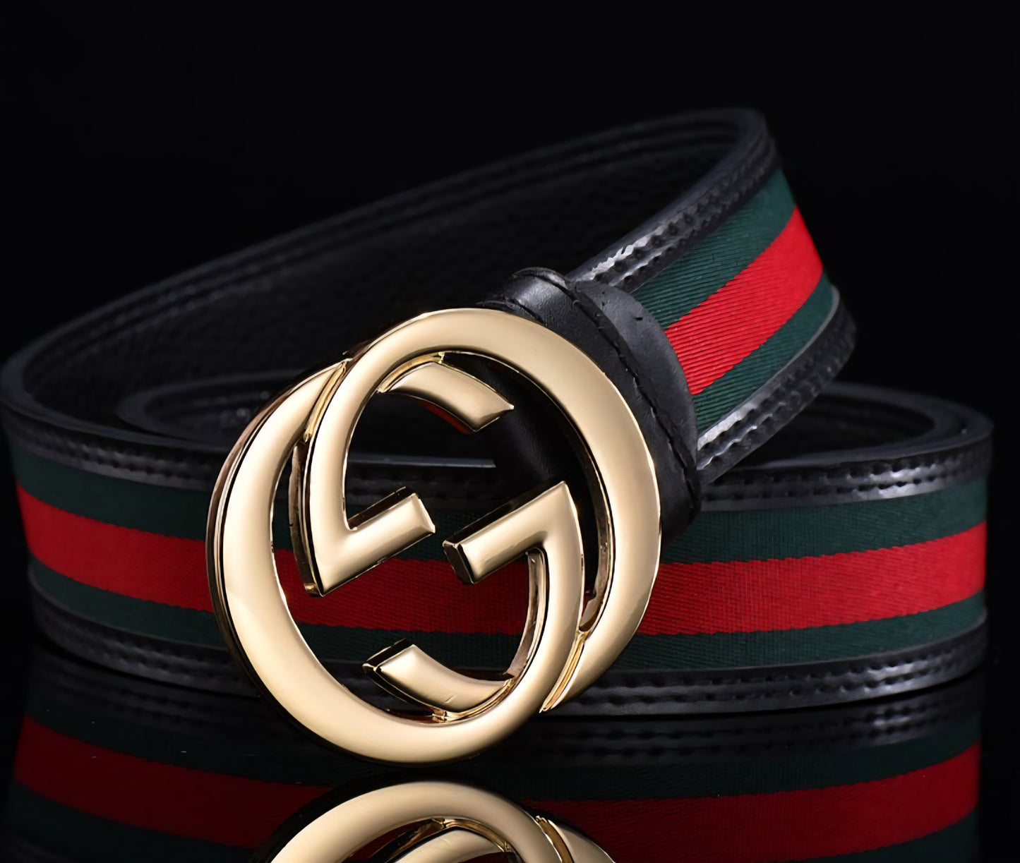 GG Classic Mono Print Belt