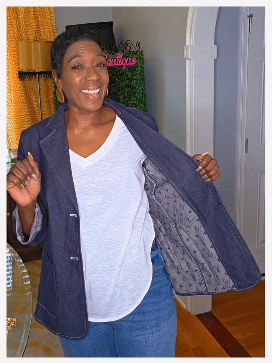 LV Denim Jacket