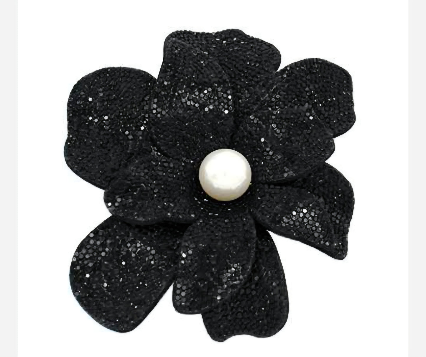 Crystal Flower Oversized Brooch