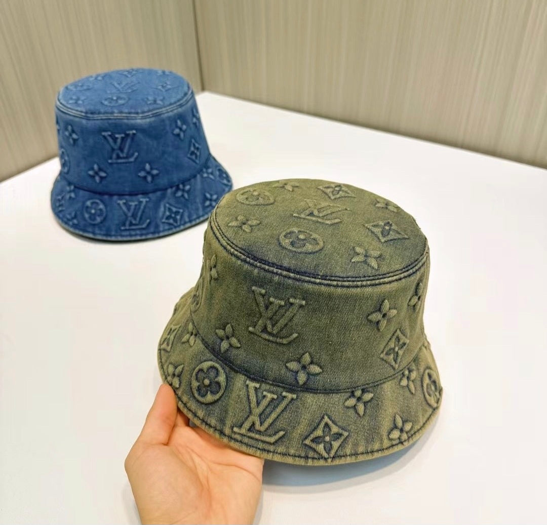 LV Denim Bucket Hat