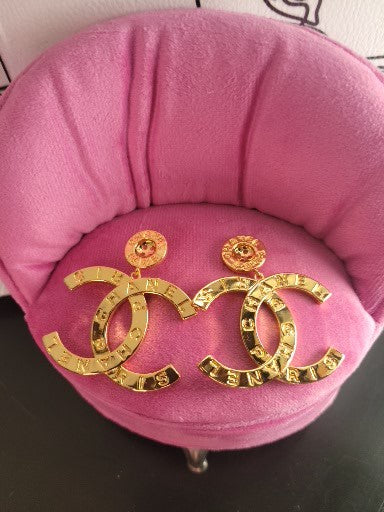 CC Large Logo Earring