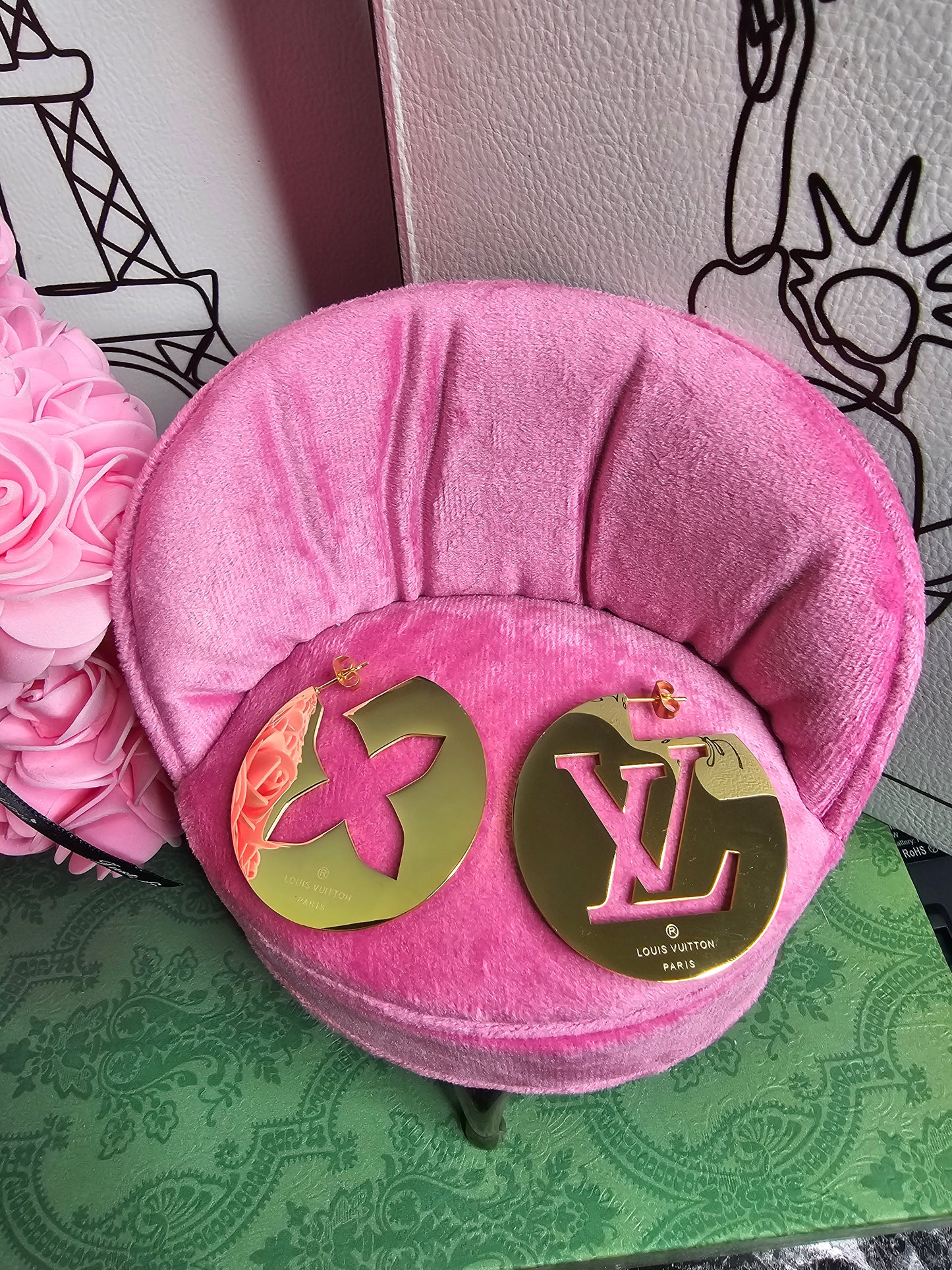 LV Logo Hoop