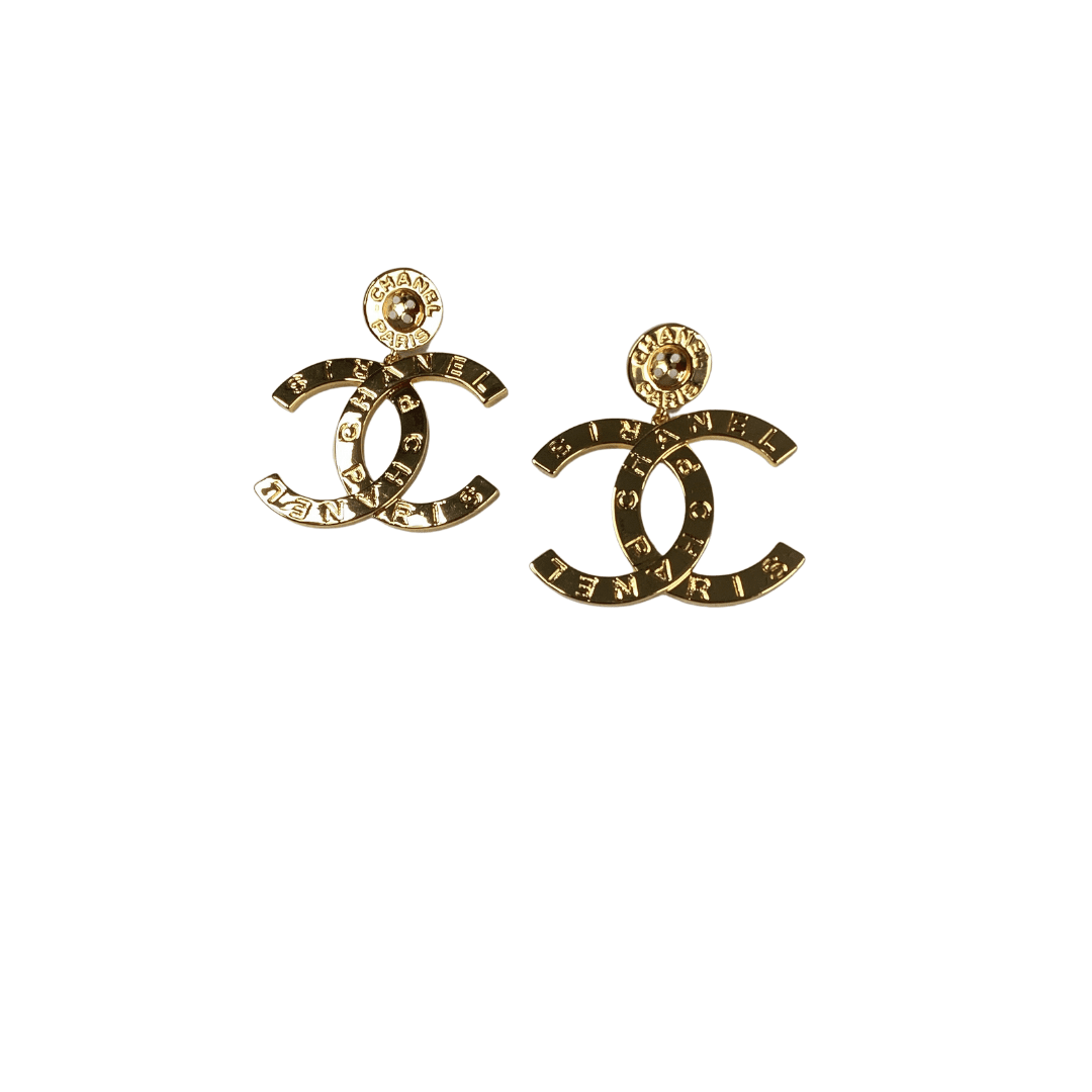 CC Large Logo Earring