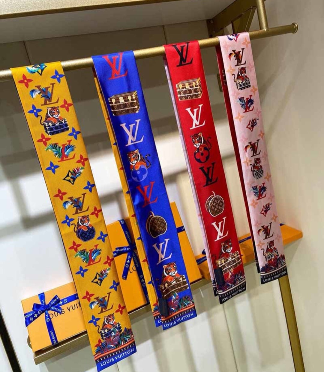 Designer Twilly Scarfs