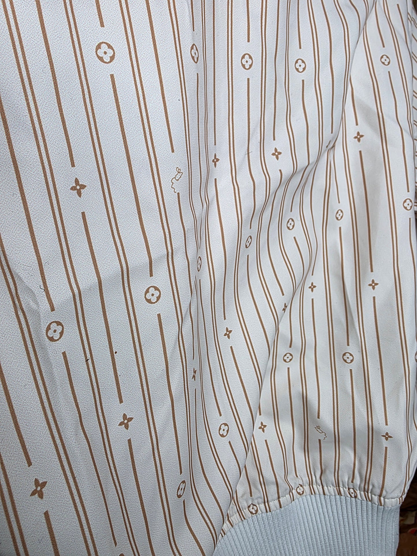 LV Silk Neverfull Bomber Jacket