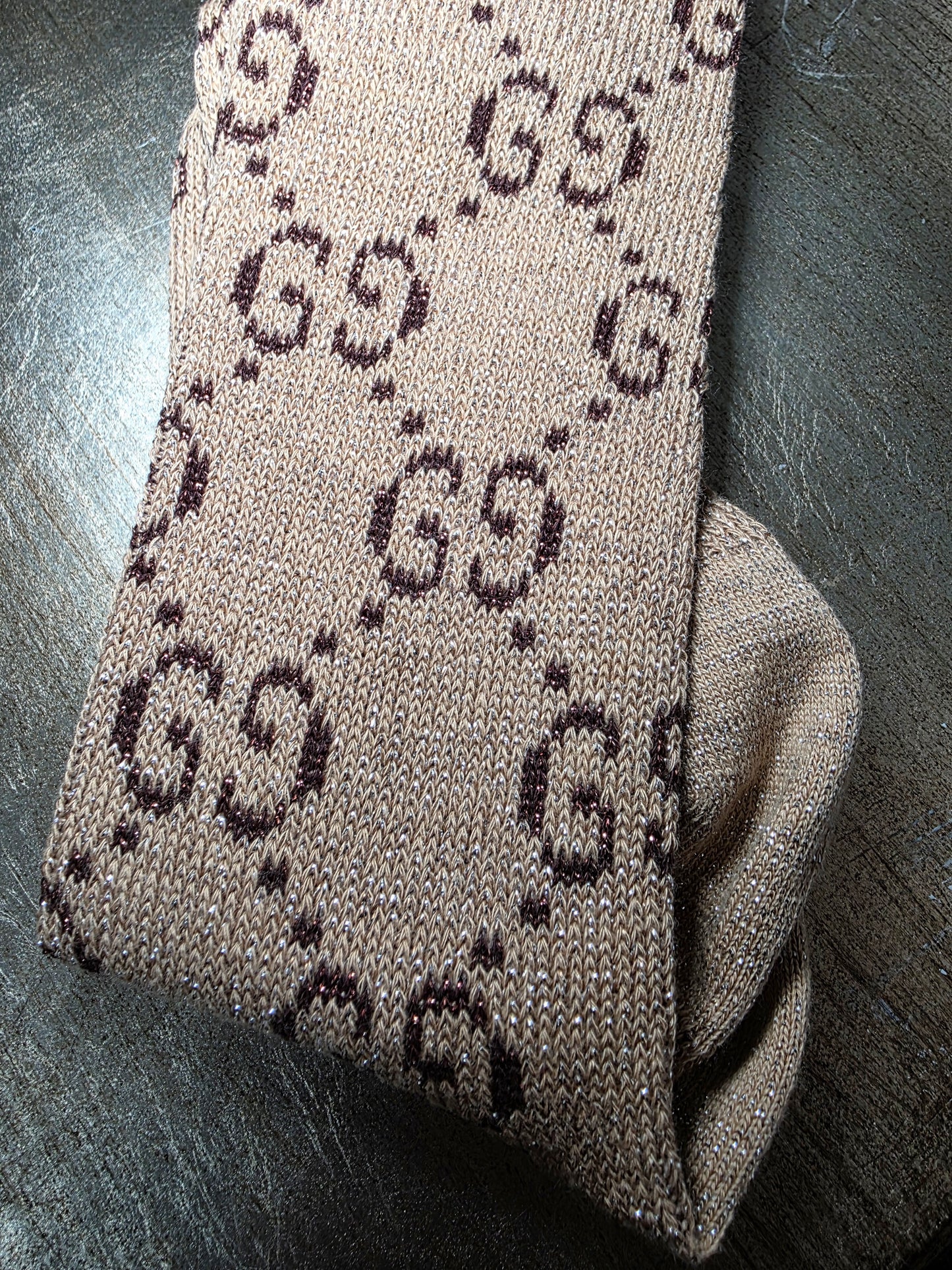 GG Metallic Sock