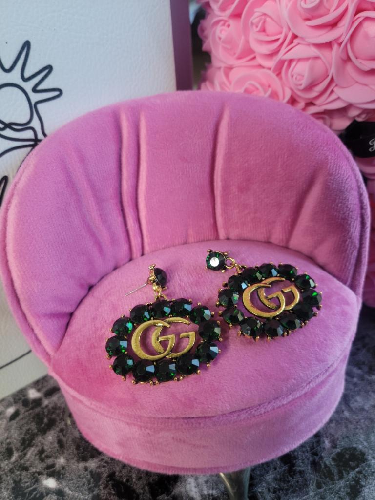 GG Round Bling Earring