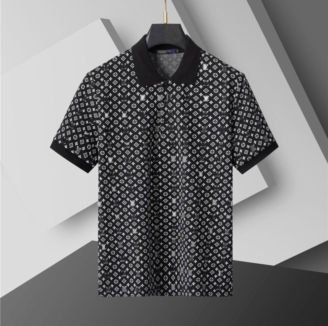 LV Logo Polo Shirt