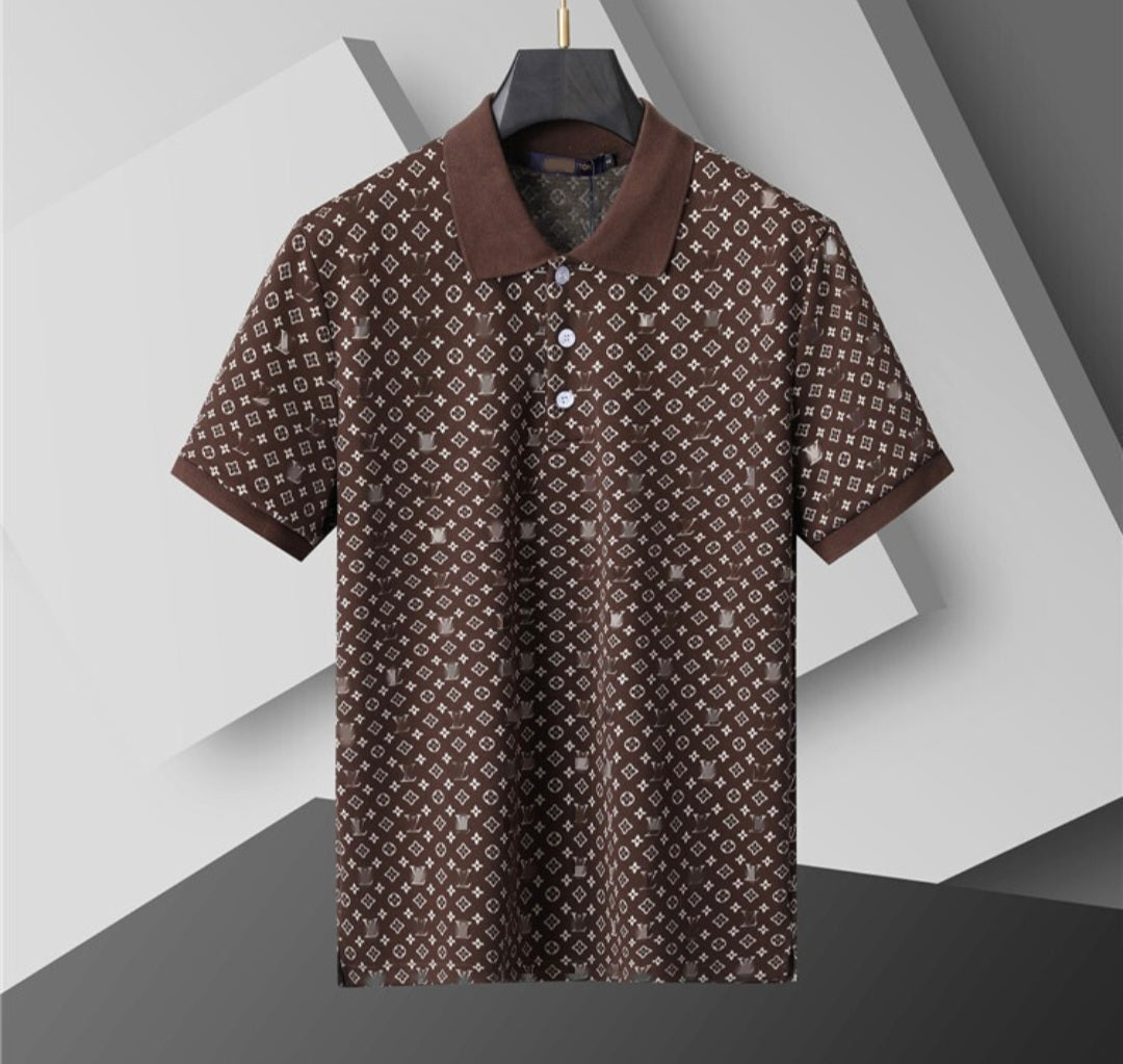 LV Logo Polo Shirt