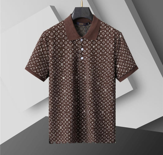 LV Logo Polo Shirt