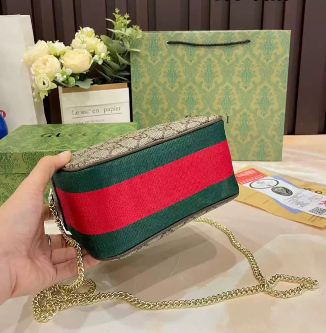 GG Mono Crossbody Web Bag
