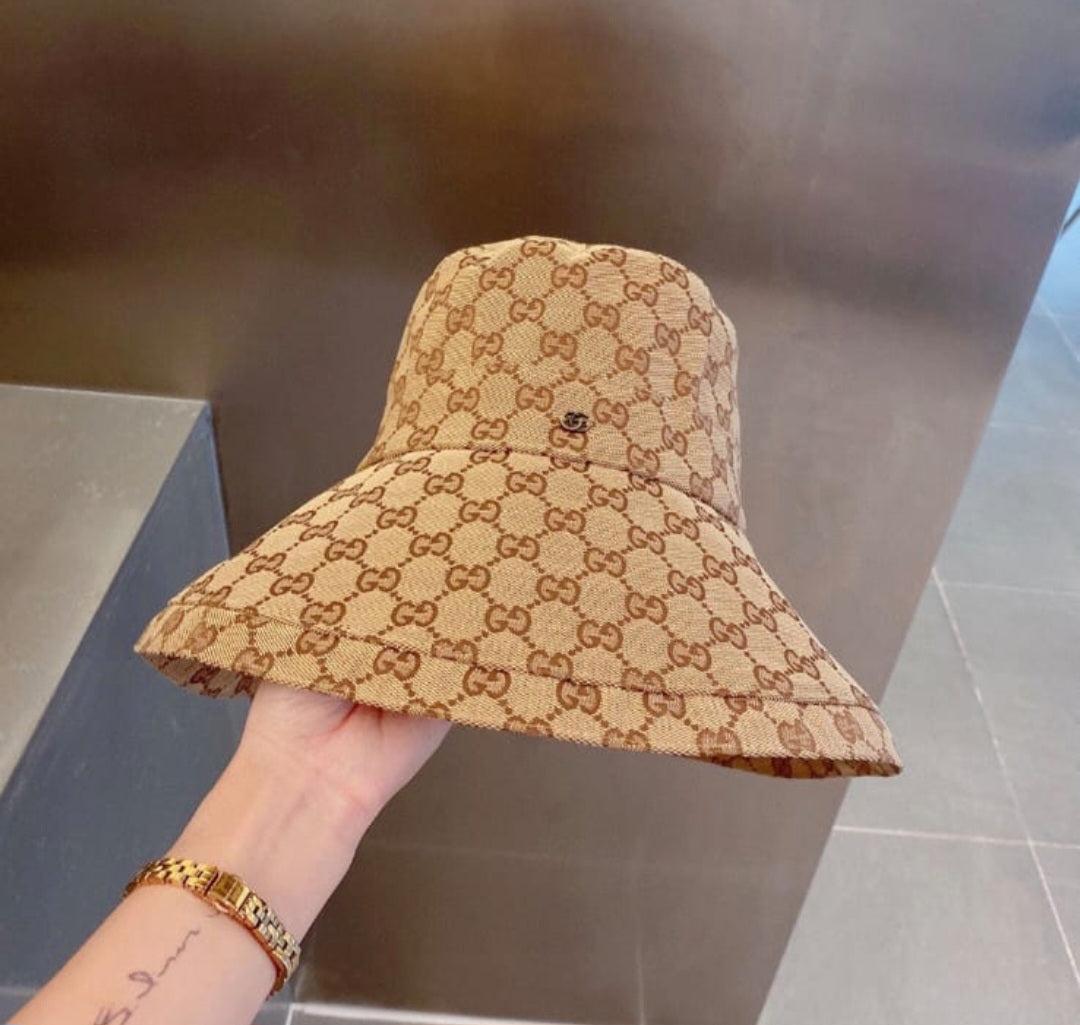PreOrder - GG Wide Brim Canvas Hat