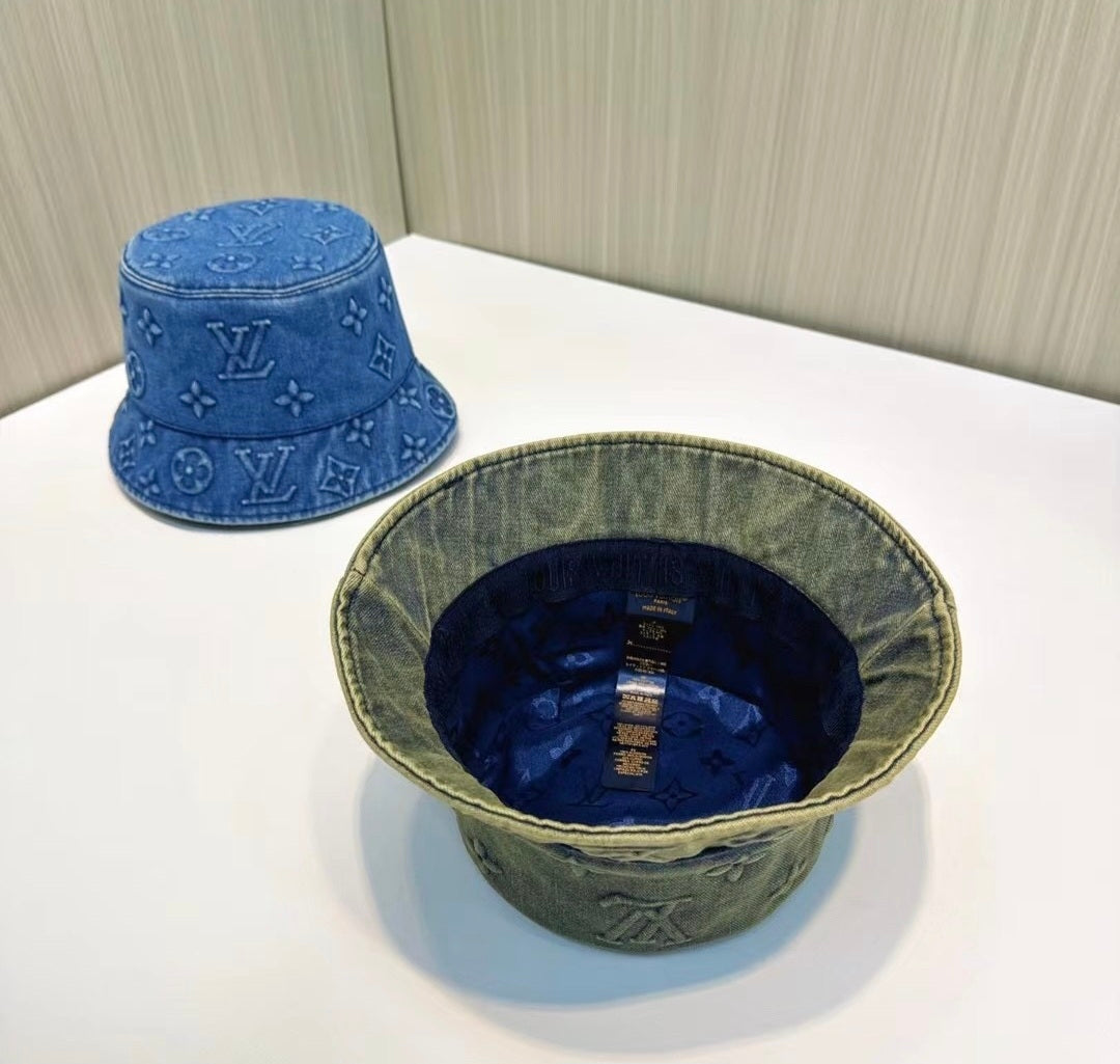LV Denim Bucket Hat