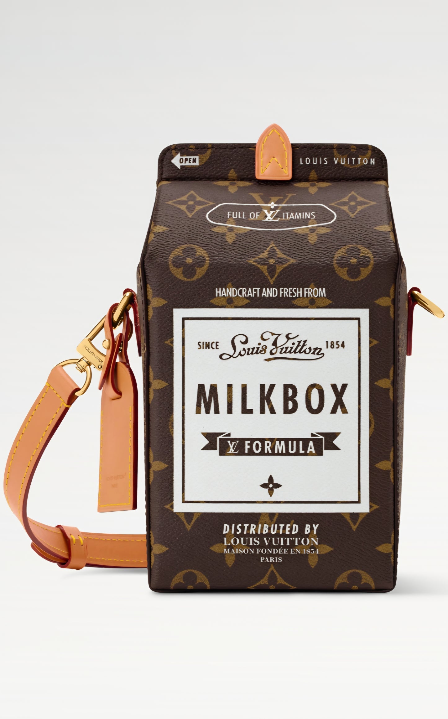 LV Milk Box Crossbody Bag