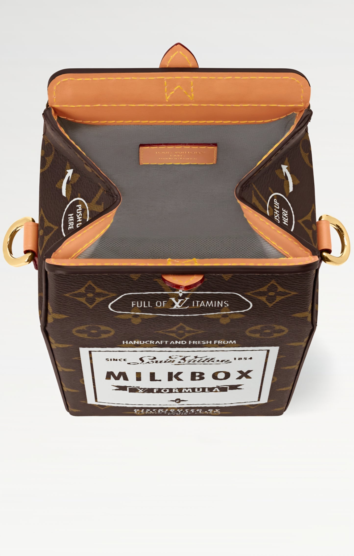 LV Milk Box Crossbody Bag