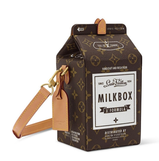 LV Milk Box Crossbody Bag