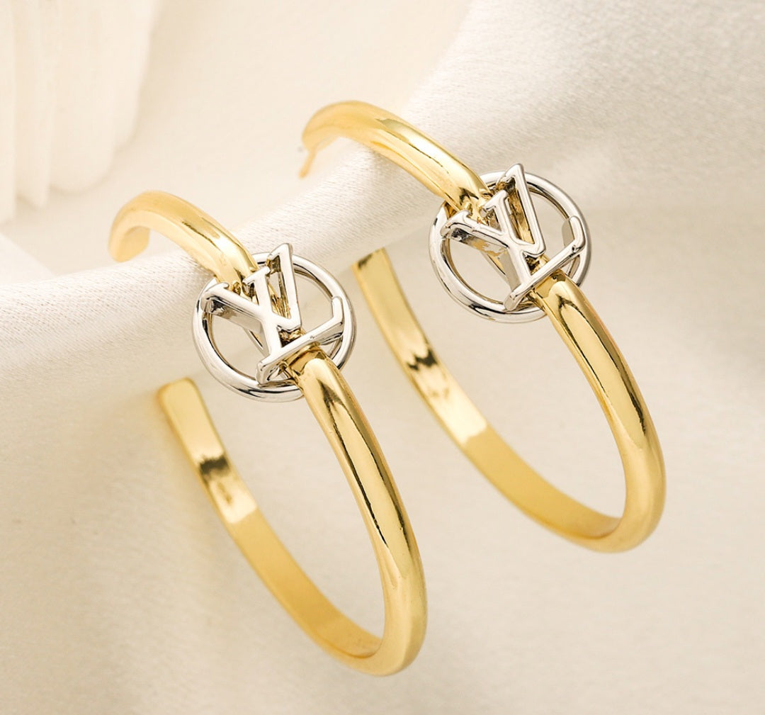 LV Classic Logo Hoop