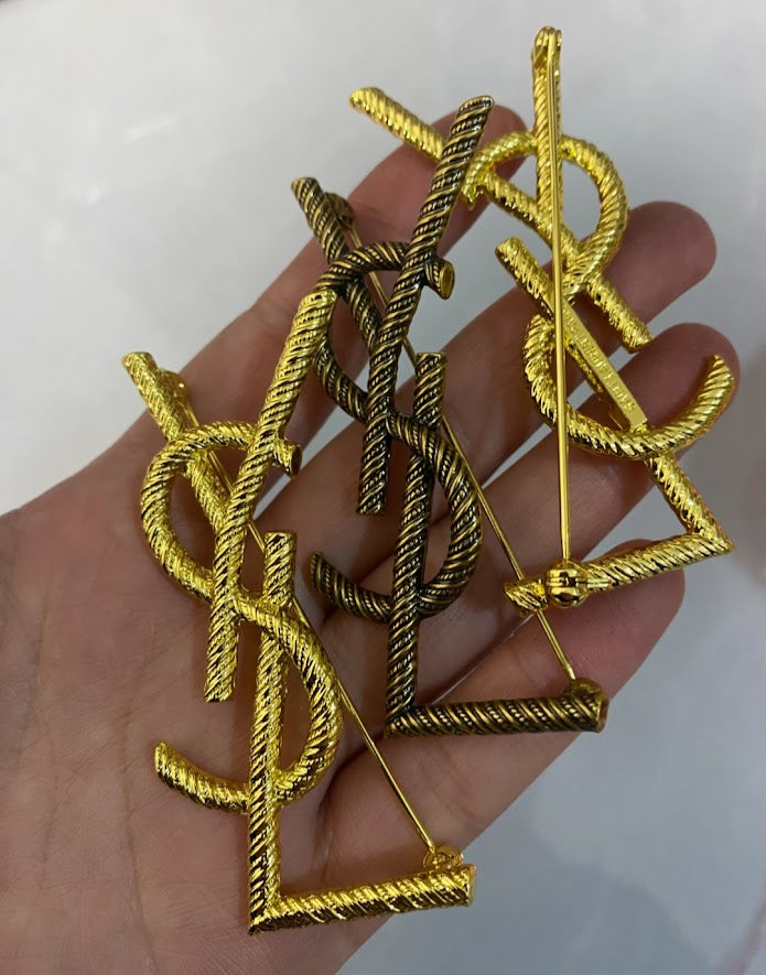 YSL Classic Brooch