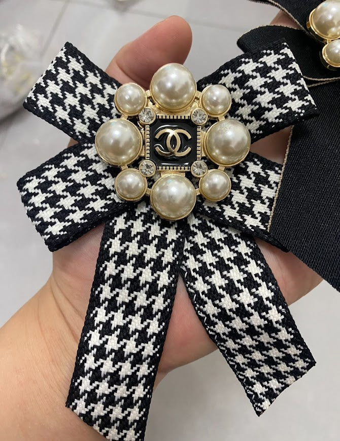 CC Classic Ribbon Brooch