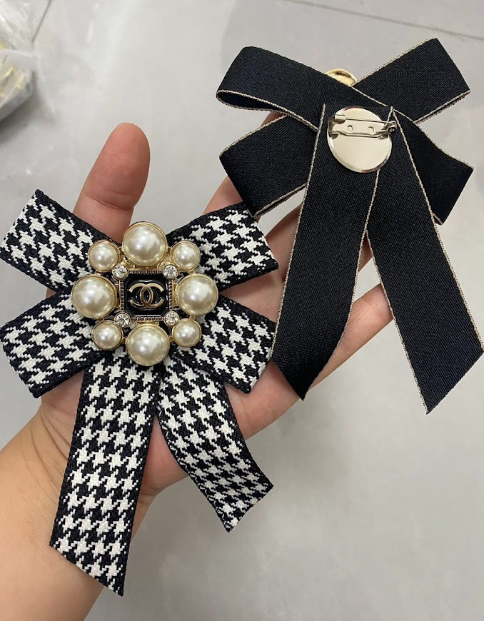 CC Classic Ribbon Brooch