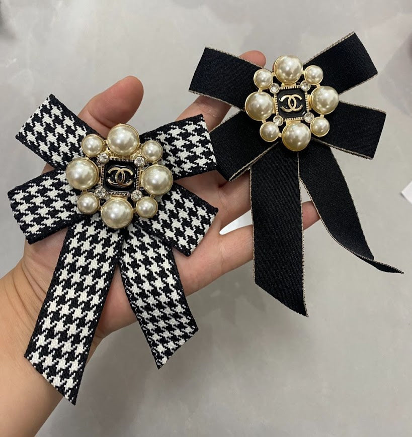 CC Classic Ribbon Brooch